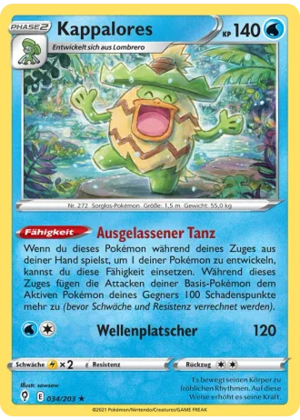 Kappalores #34/203 — Drachenwandel