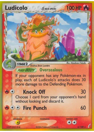 Kappalores #6/100 — EX Crystal Guardians