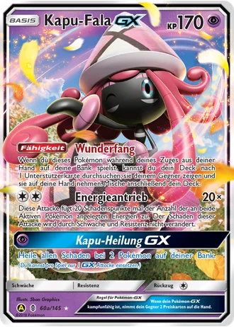 Kapu-Fala GX #60a/145 — Gelbes-A-Alternativkarten