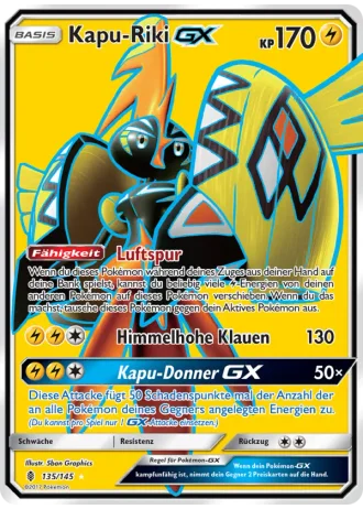Kapu-Riki GX #135/145 — Stunde der Wächter