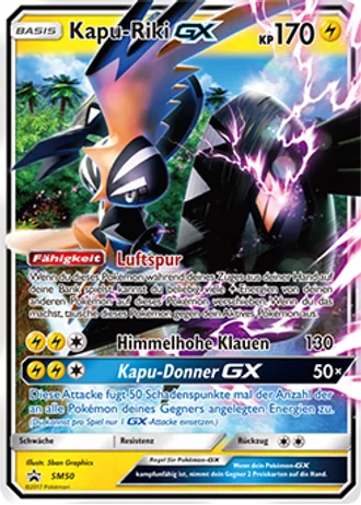 Kapu-Riki GX SM50 — Sonne & Mond Promos