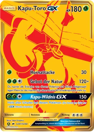 Kapu-Toro GX SV91/94 — Schillernde Schatzkammer (Verborgenes Schicksal)
