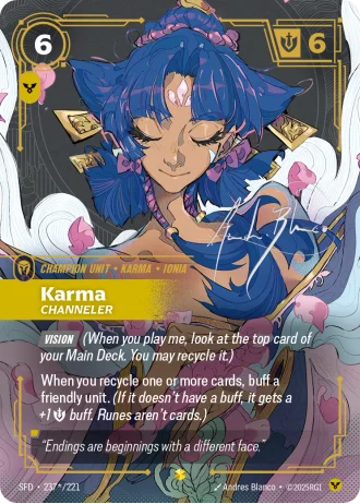 Karma, Channeler #237*/221 — Spiritforged