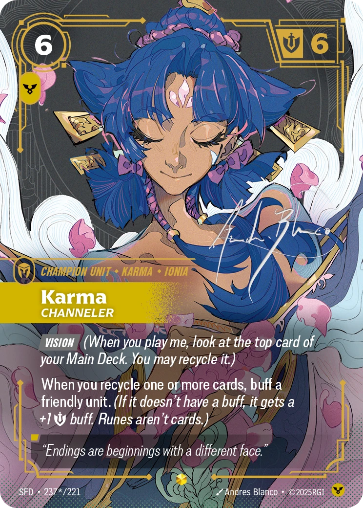 Karma, Channeler #237s — Spiritforged
