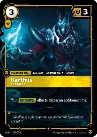 Karthus, Eternal #236/298 — Origins