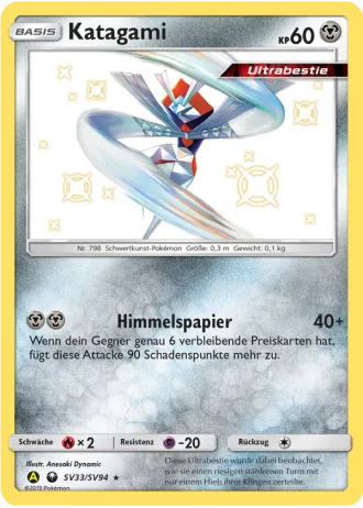 Katagami SV33/94 — Schillernde Schatzkammer (Verborgenes Schicksal)