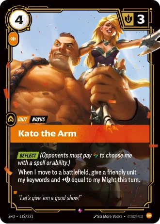 Kato the Arm #112/221 — Spiritforged
