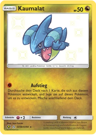 Kaumalat SV38/94 — Schillernde Schatzkammer (Verborgenes Schicksal)