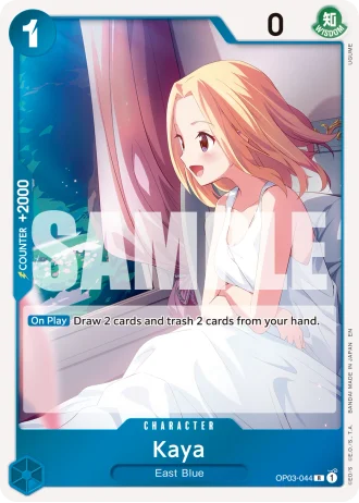 Kaya (OP03-044) (Reprint) — One Piece Card The Best Vol.2(PRB02)