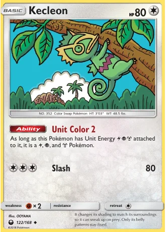 Kecleon #122/168 — Celestial Storm