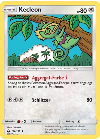 Kecleon #122 — Sturm Am Firmament