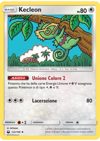 Kecleon #122/168 — Tempesta Astrale