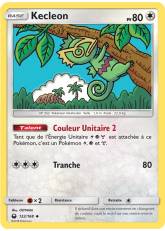 Kecleon #122/168 — Tempête Céleste