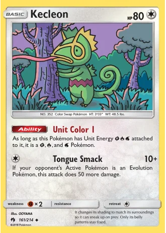 Kecleon #161 — Lost Thunder