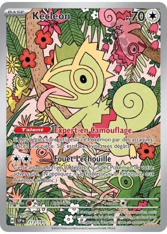 Kecleon #213 — Étincelles Déferlantes