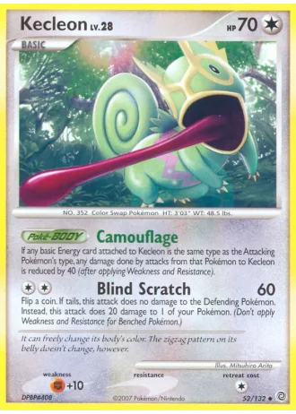 Kecleon #52/132 — Prodigi Segreti