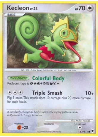 Kecleon #67/111 — Rising Rivals