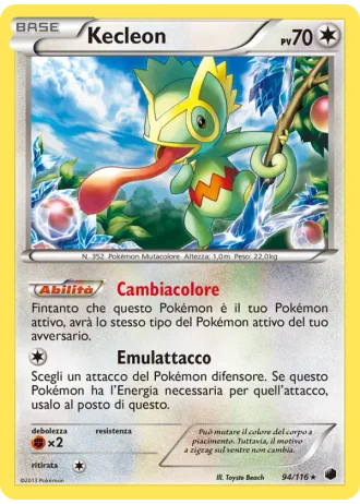 Kecleon #94/116 — Glaciazione Plasma