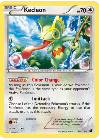 Kecleon #94 — Plasma Freeze