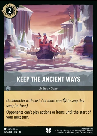 Keep the Ancient Ways #196/204 — Winterspell