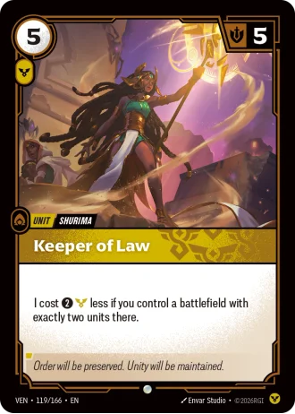 Keeper of Law #119/166 — Vendetta