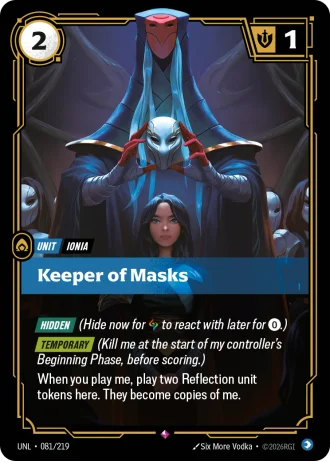 Keeper of Masks #081/219 — Unleashed