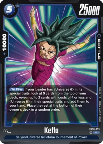 Kefla FB08-033 — Saiyan's Pride (FB08)