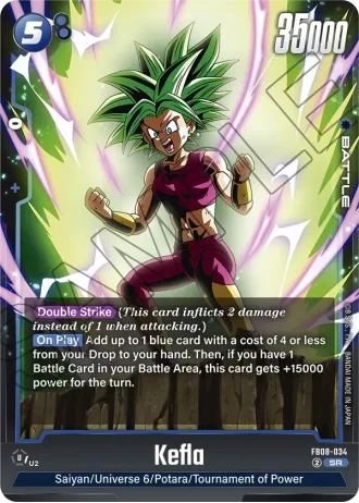 Kefla  FB08-034 — Saiyan's Pride (FB08)