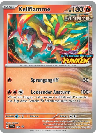 Keilflamme #151 — Karmesin & Purpur Promos
