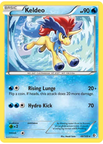 Keldeo #48/149 — Boundaries Crossed