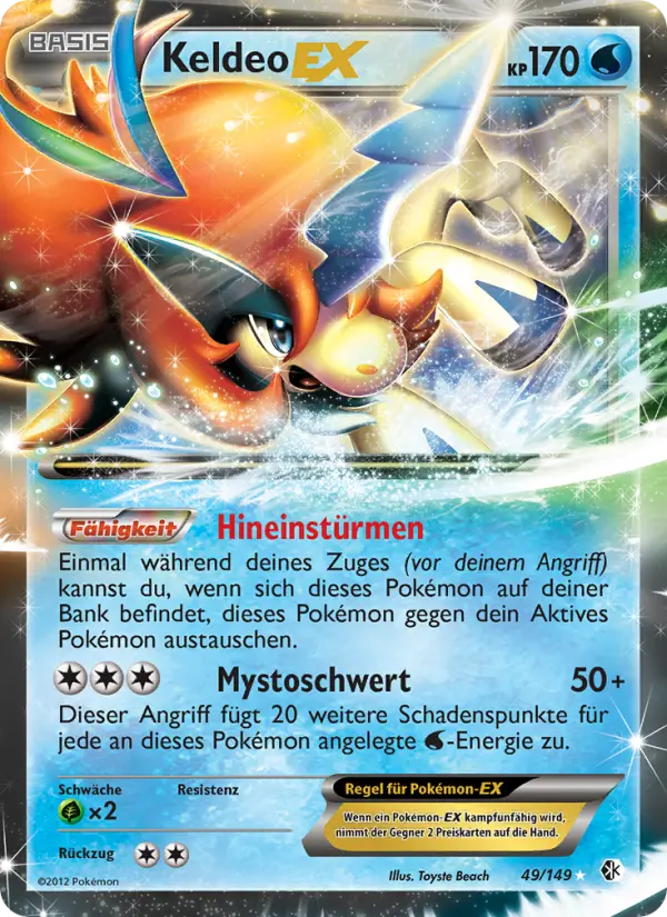 Keldeo EX #49 — Überschrittene Schwellen