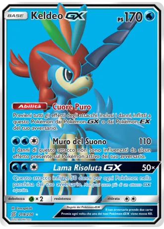 Keldeo GX #219 — Sintonia Mentale