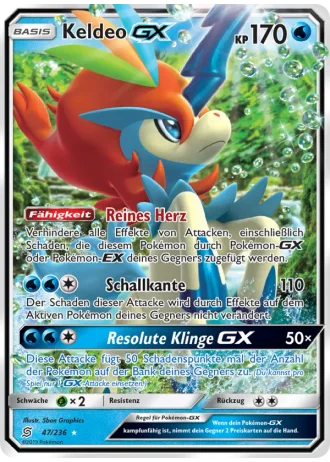 Keldeo GX #47 — Bund der Gleichgesinnten