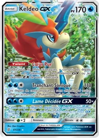 Keldeo GX #47 — Harmonie des Esprits