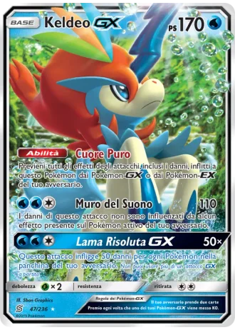 Keldeo GX #47 — Sintonia Mentale
