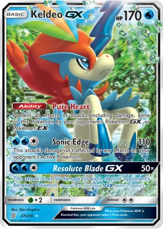 Keldeo GX #47/236 — Unified Minds