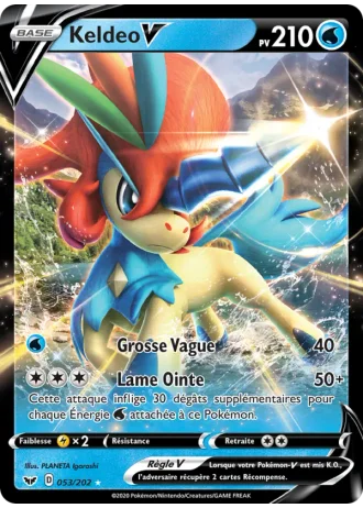 Keldeo V #53 — Épée et Bouclier