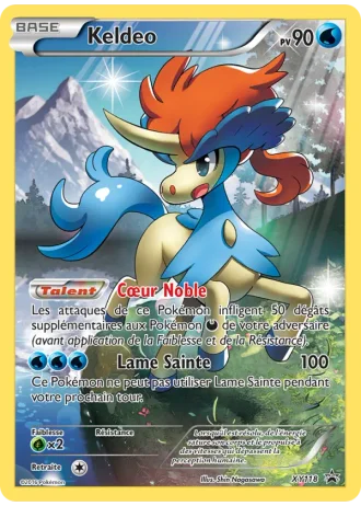 Keldeo XY118 — XY Promos