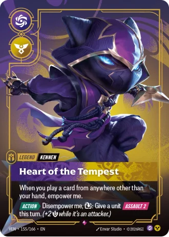 Kennen, Heart of the Tempest #155/166 — Vendetta