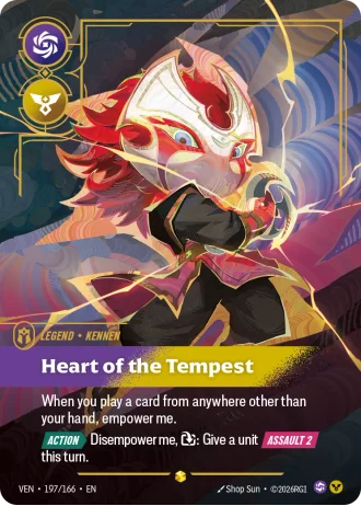 Kennen, Heart of the Tempest #197/166 — Vendetta