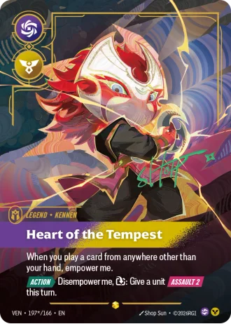 Kennen, Heart of the Tempest #197*/166 — Vendetta