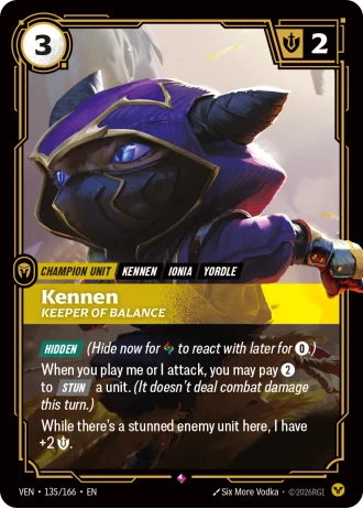 Kennen, Keeper of Balance #135/166 — Vendetta