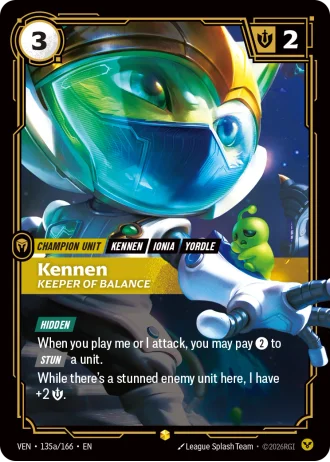 Kennen, Keeper of Balance #135a/166 — Vendetta