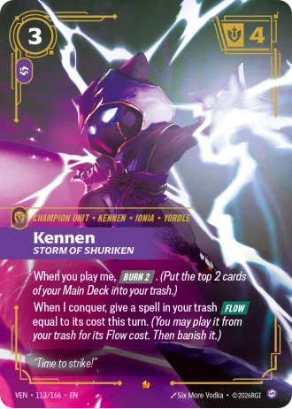 Kennen, Storm of Shuriken #113/166 — Vendetta