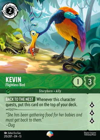Kevin - Flightless Bird #215/261 — Attack of the Vine!