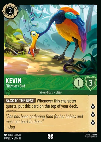 Kevin - Flightless Bird #88/261 — Attack of the Vine!