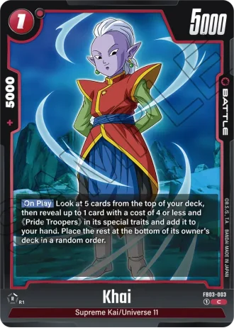 Khai  FB03-003 — Raging Roar (FB03)