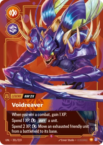 Kha'Zix, Voidreaver #201/219 — Unleashed