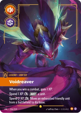 Kha'Zix, Voidreaver #236/219 — Unleashed