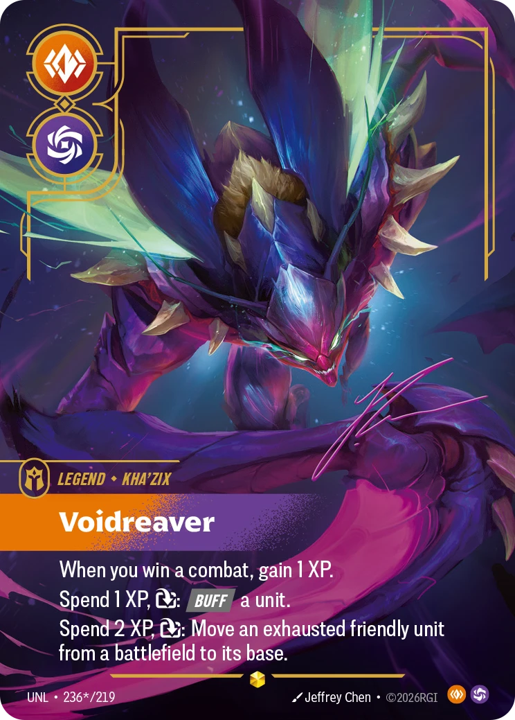 Kha'Zix, Voidreaver #236s — Unleashed